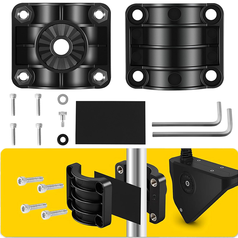 Fishing Boat Steering Wheel - 010-12676-15 0 Degree Pole Mount for