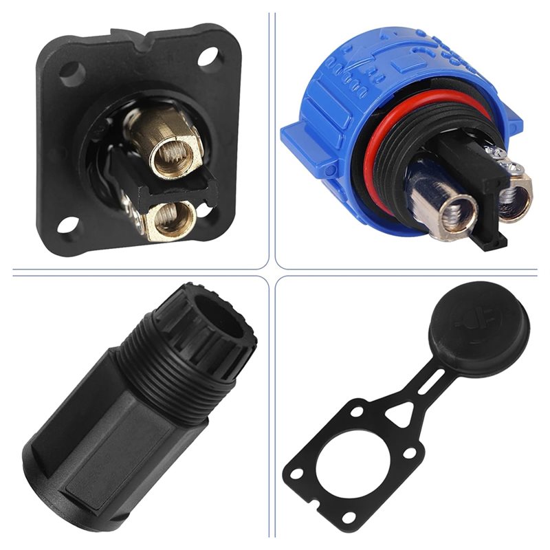 Marine Boat DC Power Connector - огляд і ціна Fishing Boat Trolling Motor